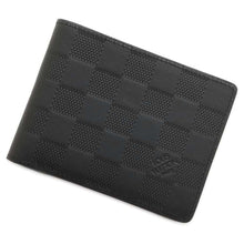 将图像加载到图库查看器中，LOUIS VUITTON Portefeuille Multiple Noir N63124 Damier Infini Leather
