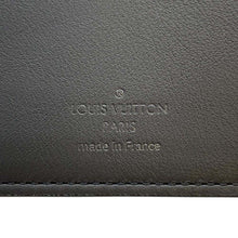 将图像加载到图库查看器中，LOUIS VUITTON Portefeuille Multiple Noir N63124 Damier Infini Leather
