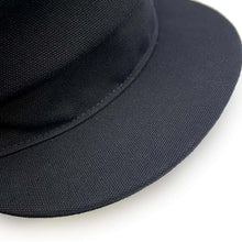 将图像加载到图库查看器中，HERMES Cap Julietta Seashell Size 57 Black Cotton100%
