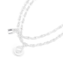 将图像加载到图库查看器中，TIFFANY&amp;Co. Hardware Small Wrap Necklace 60153372 SV925
