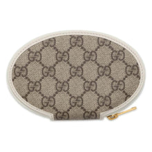 将图像加载到图库查看器中，GUCCI Horsebit Coin purse White/Beige 622040 GG Supreme/Leather
