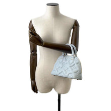 Load image into Gallery viewer, LOUIS VUITTON Alma・Soft Blue Gacier M59822 Calf Leather Monogram・Pattern Size BB
