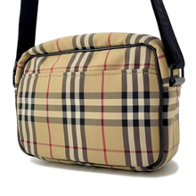 Load image into Gallery viewer, BURBERRY Paddy Bag Nova Check Shoulder Bag Beige 8069760 Canvas Leather
