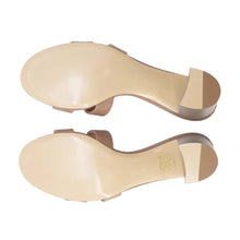 Load image into Gallery viewer, HERMES Oazis Sandals Etoupe Leather Size 36 1/2
