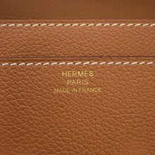 Load image into Gallery viewer, HERMES Constance Long to Go Gold Evercolor
