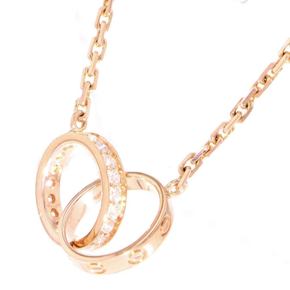 CARTIER Baby Love NecklaceB7013900 18K Pink Gold