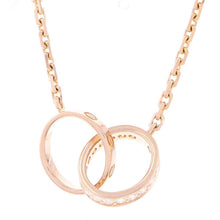 将图像加载到图库查看器中，CARTIER Baby Love NecklaceB7013900 18K Pink Gold
