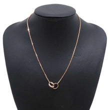 将图像加载到图库查看器中，CARTIER Baby Love NecklaceB7013900 18K Pink Gold
