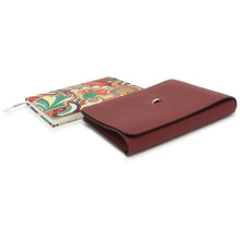 将图像加载到图库查看器中，HERMES Carne Secret Rouge H H085894CC Swift Leather
