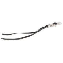 将图像加载到图库查看器中，LOEWE Anagram Bag Charm Black C821232X02 Palladium Calf Leather
