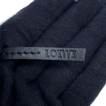 将图像加载到图库查看器中，LOEWE Anagram Bag Charm Black C821232X02 Palladium Calf Leather
