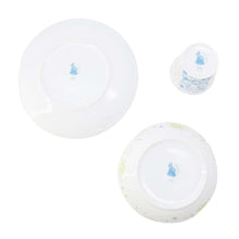 将图像加载到图库查看器中，HERMES &lt;Paspass&gt; 3-piece tableware set White/Multicolor Porcelain
