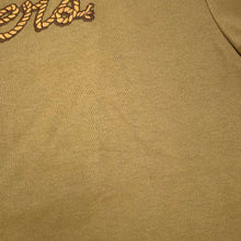 Load image into Gallery viewer, LOUIS VUITTON Embroidered Signature Cotton T-Shirt Size XS Kangaroo 1AFXP0 Cotton100%
