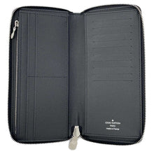 将图像加载到图库查看器中，LOUIS VUITTON Zippy wallet Vertical Noir N63095 Damier Graphite
