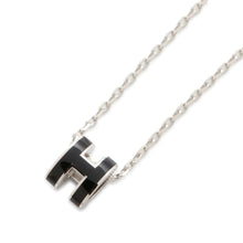 Load image into Gallery viewer, HERMES Pop Ash Necklace Size Mini Black Metal Lacquer
