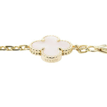 将图像加载到图库查看器中，Van Cleef &amp; Arpels Vintage Alhambra Bracelet 5 motifs VCARA41800 18K Yellow Gold
