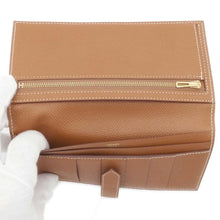 将图像加载到图库查看器中，HERMES Bearn Classic Gold Epsom
