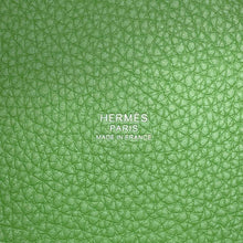 将图像加载到图库查看器中，HERMES Picotin Lock Vert Yucca Taurillon Clemence Size PM
