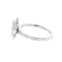 将图像加载到图库查看器中，GRAFF Wildflower Pavé Diamond Ring Size Approximately 11RGR848 18K White Gold
