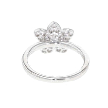 将图像加载到图库查看器中，GRAFF Wildflower Pavé Diamond Ring Size Approximately 11RGR848 18K White Gold
