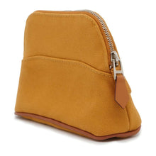 Load image into Gallery viewer, HERMES Bolide Pouch Ochre Canvas Size Mini mini
