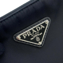 Load image into Gallery viewer, PRADA Tessuto Shoulder Bag with Pouch Black 2VH113 Nylon Leather
