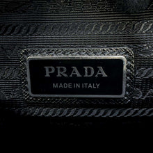 Load image into Gallery viewer, PRADA Tessuto Shoulder Bag with Pouch Black 2VH113 Nylon Leather
