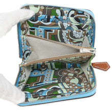 Load image into Gallery viewer, HERMES Azap compact silk in Celeste Epsom
