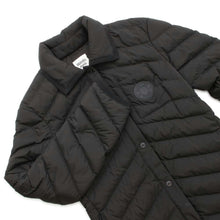 将图像加载到图库查看器中，HERMES Crude Cell Patch Quilted Down Jacket Size 38 Black Polyester100%
