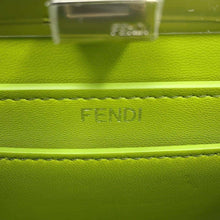 Load image into Gallery viewer, FENDI Peekaboo ISeeU Green 8BN335 Leather Size Petit
