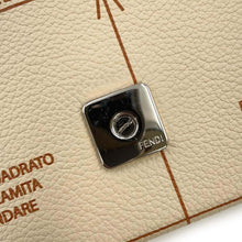 Load image into Gallery viewer, FENDI Baguette Soft Trunk FENDI Factory Pattern Beige 7VA565 Leather
