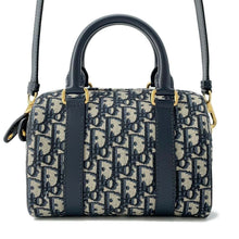 Load image into Gallery viewer, Dior Groove 20 2way Boston Navy M1364UTZQ_M928 Canvas Leather Size Small
