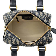 Load image into Gallery viewer, Dior Groove 20 2way Boston Navy M1364UTZQ_M928 Canvas Leather Size Small
