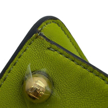 将图像加载到图库查看器中，FENDI Peekaboo ISeeU Light Green 8BN335 Leather Size Petit
