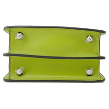 将图像加载到图库查看器中，FENDI Peekaboo IseeU Green 8BN335 Leather Size Petit
