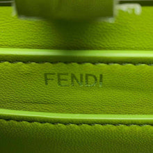 将图像加载到图库查看器中，FENDI Peekaboo IseeU Green 8BN335 Leather Size Petit
