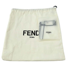 将图像加载到图库查看器中，FENDI Peekaboo IseeU Green 8BN335 Leather Size Petit
