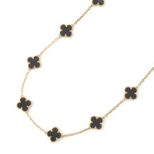 将图像加载到图库查看器中，Van Cleef &amp; Arpels Vintage Alhambra Long Necklace 20 motifsVCARA43100 18K Yellow Gold
