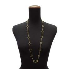 将图像加载到图库查看器中，Van Cleef &amp; Arpels Vintage Alhambra Long Necklace 20 motifs VCARA43100 18K Yellow Gold
