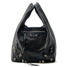 Load image into Gallery viewer, BALENCIAGA Le Cagoule Shopper Bag Black 780976 Leather
