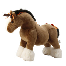 将图像加载到图库查看器中，HERMES Hermy the Horse Plush Toy Brown/Black/Orange Polyester100% Size PM
