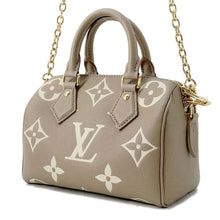 将图像加载到图库查看器中，LOUIS VUITTON Speedy Bandouliere Tourterelle claim M46575 Monogram Empreinte Leather Size 20
