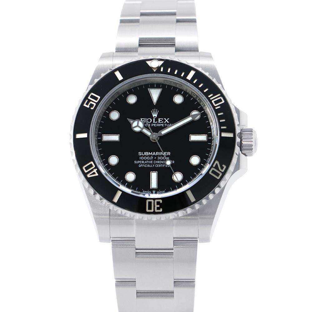 ROLEX Submariner non-date W41mm Stainless Steel Black Dial 124060