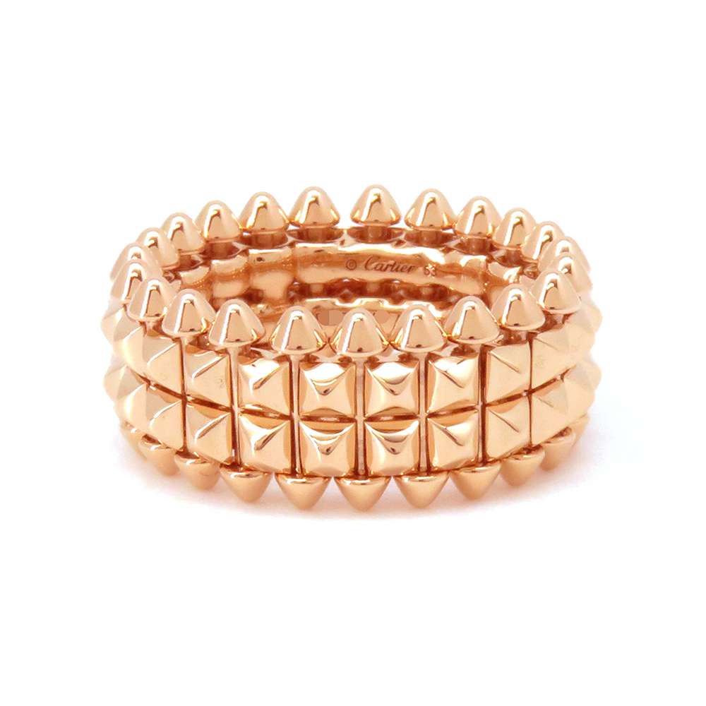 CARTIER Crash de Cartier Ring Size 53/#13B4237800 18K Pink Gold