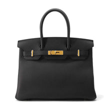 将图像加载到图库查看器中，HERMES Birkin Black Togo Leather Size 30
