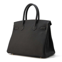 将图像加载到图库查看器中，HERMES Birkin Black Togo Leather Size 30
