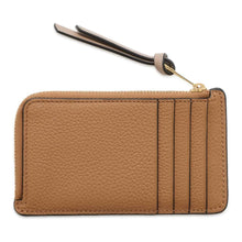 将图像加载到图库查看器中，LOEWE Coin card holder Toffee/Tan C660Z40X04 Soft grain calf
