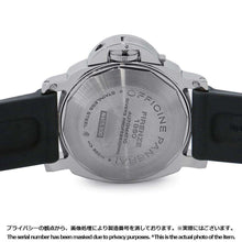 将图像加载到图库查看器中，PANERAI Luminor Submersible W44mm Stainless Steel Rubber Black Dial PAM00024
