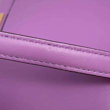 将图像加载到图库查看器中，FENDI Peekaboo Icy You Purple 8BN335 Leather Size Petit
