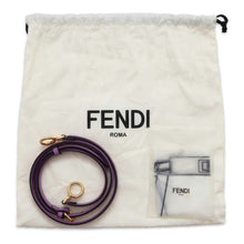 将图像加载到图库查看器中，FENDI Peekaboo Icy You Purple 8BN335 Leather Size Petit
